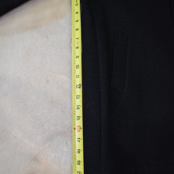 Kroon Wool Cashmere Coat Men's Sz Large Button Up Long Dress Suit Jacket - Picture 9 of 14